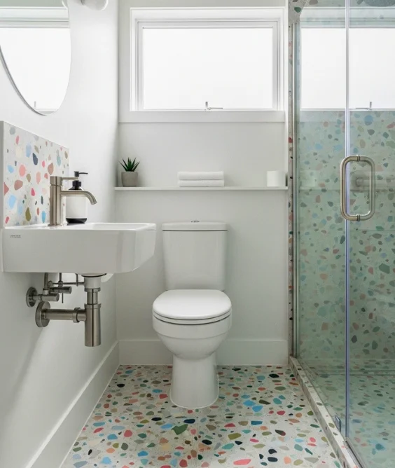 Terrazzo Accent Flooring Design