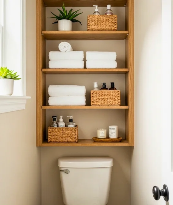 Verticle Wall Storage Shelves