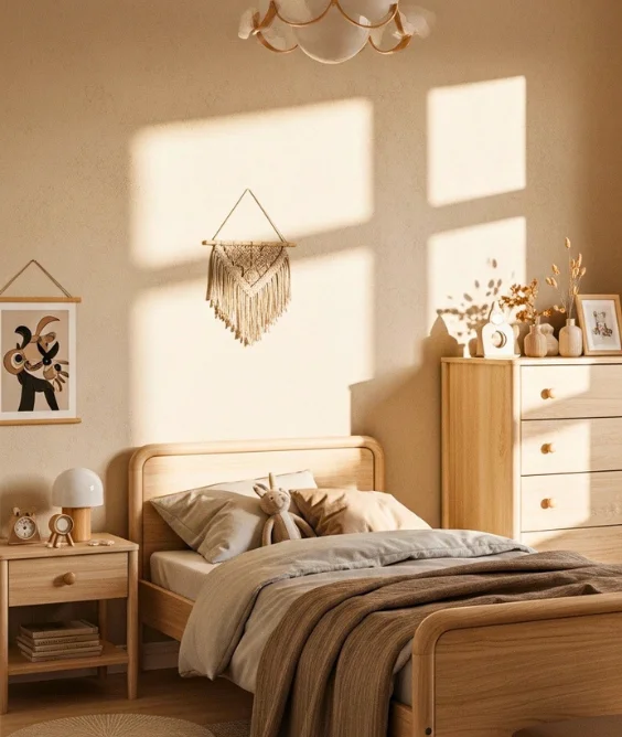 Warm Beige Walls for a Calm Foundation