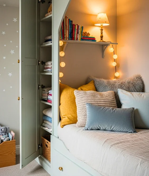 Dual Purpose Wardrobe with Daybed