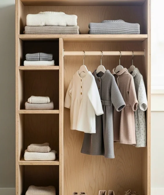 Minimalist Wardrobes for a Clean Space