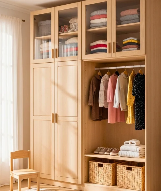 Overhead Cabinets for Seasonal Storage